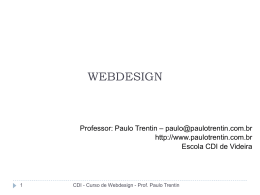 WEBDESIGN - Paulo Trentin