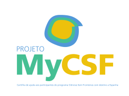 Cartilha - Portal CSF