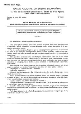 PROVA 239/4 P&aacute;gs.