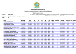 Porto Velho - Biblioteconomia - 2 semestre