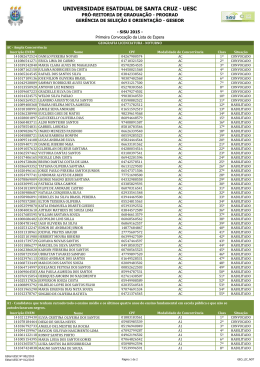 geografia &ndash; licenciatura &ndash; noturno