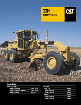 Motoniveladora 12H