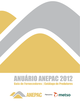 Anuário AnepAc 2012