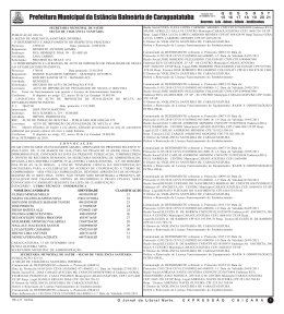 Prefeitura Municipal da Est&acirc;ncia Balne&aacute;ria de Caraguatatuba