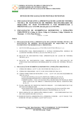 DIVIS&Atilde;O DE FISCALIZA&Ccedil;&Atilde;O DE POSTURAS MUNICIPAIS 1