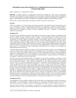 Artigo t&uacute;neis for&ccedil;ados, CBT 2004