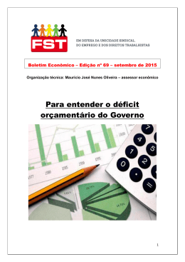 Boletim Econômico do FST nº 69