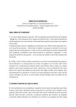 Directrizes Espirituais