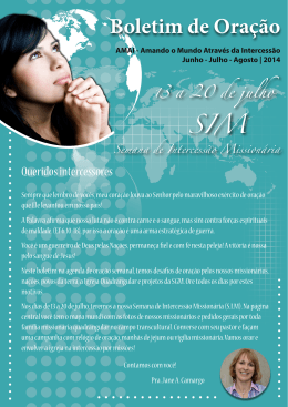 Informativo Jun-Jul-Ago 2014