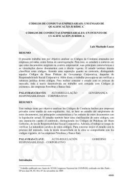 4008 C&Oacute;DIGOS DE CONDUTAS EMPRESARIAIS