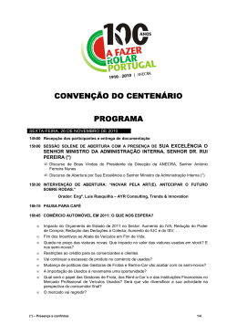Programa - Auto Aftermarket News