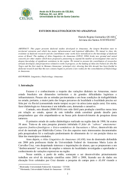 Hariele Quara - C&iacute;rculo de Estudos Lingu&iacute;sticos do Sul