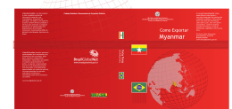 Myanmar (2013) - Invest & Export Brasil