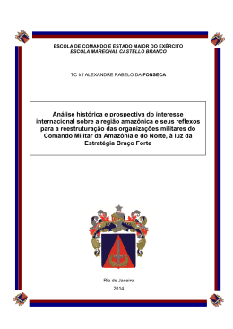 An&aacute;lise hist&oacute;rica e prospectiva do interesse
