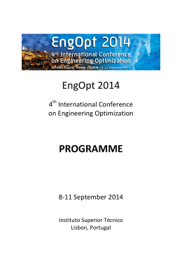 DOWNLOAD ENGOPT2014 PROGRAMME (10-September