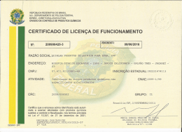 REPÚBLICA FEDERATIVA DO BRASIL ` * ,