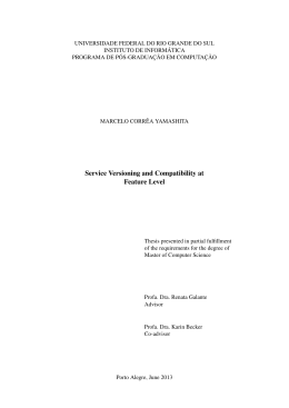 Service Versioning and Compatibility at Feature Level