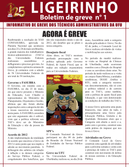 Informe `Ligeirinho`
