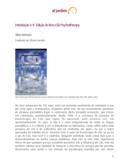 Introdução à 4ª. Edição do livro LSD Psychotherapy