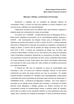 Estrangeiros que vivem em contexto transcultural, frequentemente