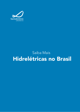 Hidrelétricas no Brasil