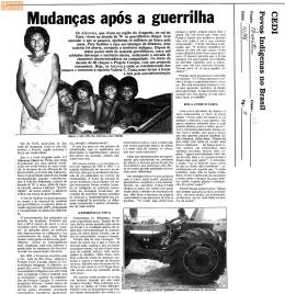 Os Aikewara, que vivem na região do Araguaia, no sul do Para
