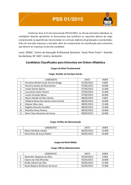 Habilitados para Entrevista- PSS 01.2015