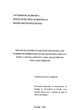 Georgina Knust Cardinot - UnB