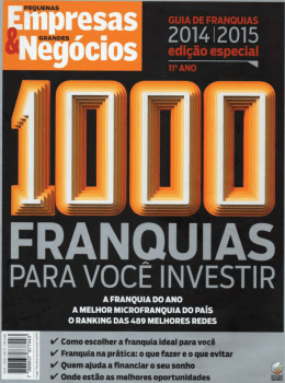 Saiba como funciona o mercado de franquias.