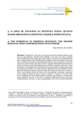 4. o jogo de palavras na senten&ccedil;a penal: quanto maior abrang&ecirc;ncia