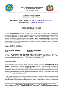 Edital n&ordm; 2219