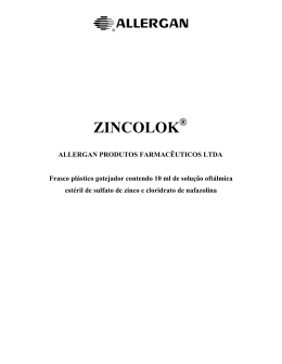 ZINCOLOK - Allergan