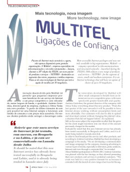 10-10-2013 NET PRO na Revista Africa Today