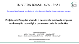 IN VITRO BRASIL S/A – PD&I