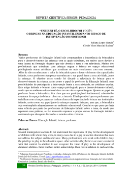 REVISTA CIENT&Iacute;FICA SENSUS: PEDAGOGIA