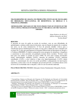 REVISTA CIENT&Iacute;FICA SENSUS: PEDAGOGIA