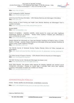 FACULDADE DE INHUMAS (FACMAIS) Avenida Monte