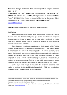 Vera L&uacute;cia Gomes Klein - SBPC &ndash; Sociedade Brasileira para o