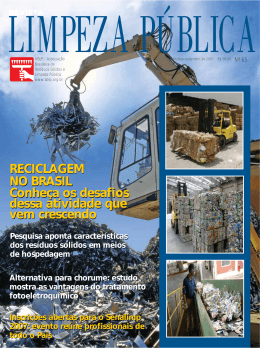 Edi&ccedil;&atilde;o n&ordm; 65 - ABLP Associa&ccedil;&atilde;o Brasileira de Res&iacute;duos S&oacute;lidos e