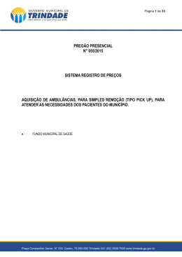 EDITAL_N_055_2015 - SRP - AQUISICAO DE AMBULANCIA