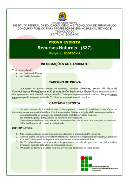 Prova - Calcule Mais