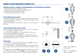 manual de ajuste regulador de pressão c6169