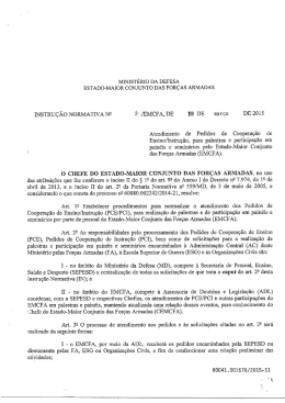 EMCFA - Minist&eacute;rio da Defesa