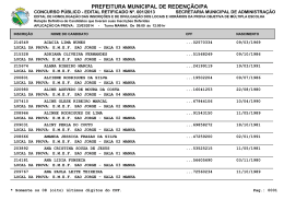 prefeitura municipal de reden&ccedil;&atilde;o/pa