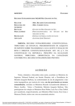RE 562.045 - Supremo Tribunal Federal