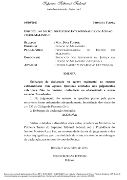 Supremo Tribunal Federal - sindjus-ma