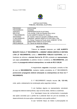 justi&ccedil;a eleitoral tribunal regional eleitoral processo proced&ecirc;ncia