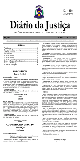 Di&aacute;rio da Justi&ccedil;a n&ordm; 1888