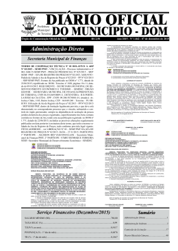 DOM1842-07122015 - Di&aacute;rio Oficial Eletr&ocirc;nico do Munic&iacute;pio de
