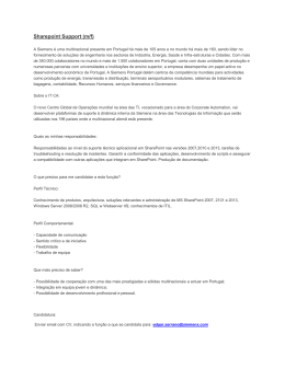 Sharepoint Support (m/f)